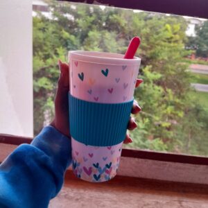 Colorful coffee mug
