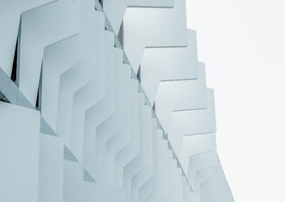 Modern architecture facade