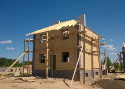 Architecture construction facade